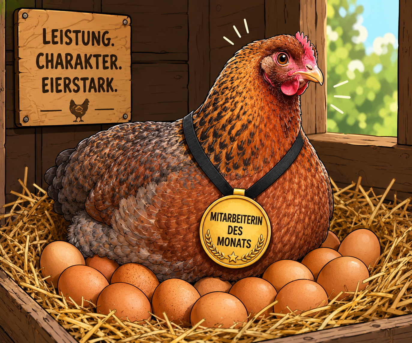 Das große Bielefelder Kennhuhn – robuste Hühnerrasse mit Charme und vielen Eiern